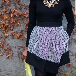 Banana Republic Tweed Asymmetric Skirt